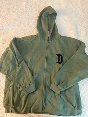 Disney Green Zip Hoodie